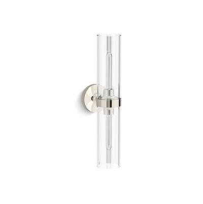Kohler K-27263-SC02-SNL - Purist 22'' Two-Light Sconce