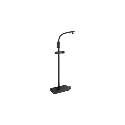 Kohler K-26337-9-BL - Antheme Two-Way Exposed Thermostatic Valve With Shower Column For Rainhead And Handshower