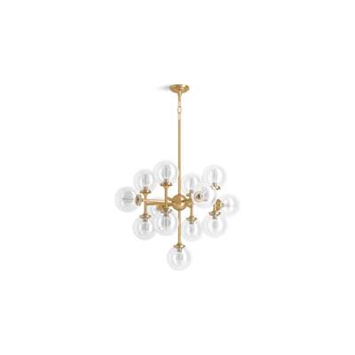 Kohler K-31767-CH13-2GL - Bellerae 32'' 13-Light Chandelier