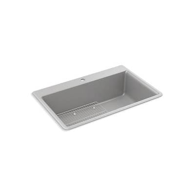 Kohler K-8437-1-CM4 - Kennon 33'' X 22'' X 10-1/8'' Neoroc Top-Mount/Undermount Single-Bowl Kitchen Sink