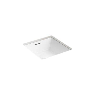 Kohler K-21056-0 - Brazne 16-1/4'' Square Undermount Bathroom Sink