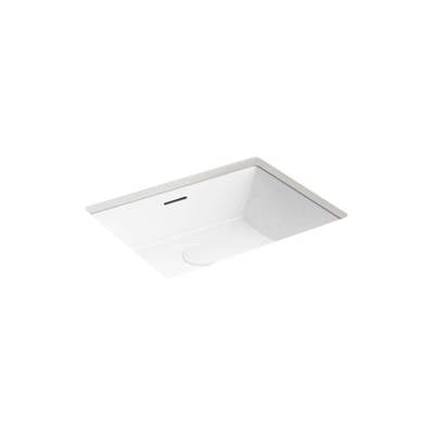 Kohler K-21058-0 - Brazne 21-1/4'' Rectangular Undermount Bathroom Sink