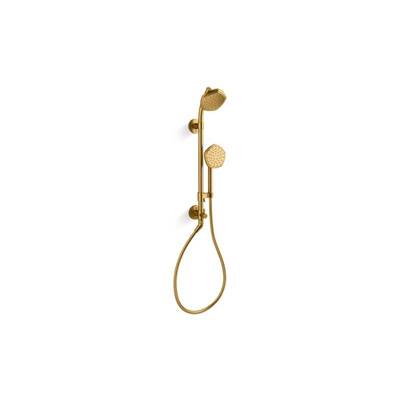 Kohler K-27119-G-2MB - Hydrorail-S Occasione Shower Column Kit With Showerhead And Handshower, 1.75 Gpm