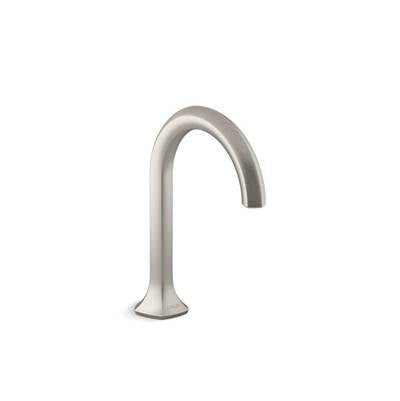 Kohler K-27008-N-BN - Occasione Bathroom Sink Faucet Spout With Cane Design, 0.5 Gpm