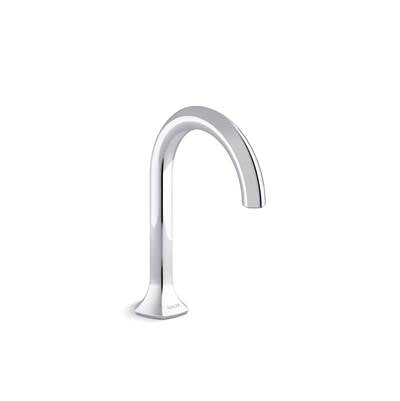 Kohler K-27008-N-CP - Occasione Bathroom Sink Faucet Spout With Cane Design, 0.5 Gpm