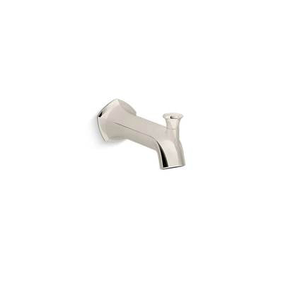 Kohler K-27023-SN - Occasione Wall-Mount Bath Spout With Straight Design And Diverter