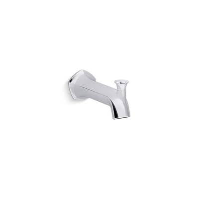 Kohler K-27023-CP - Occasione Wall-Mount Bath Spout With Straight Design And Diverter