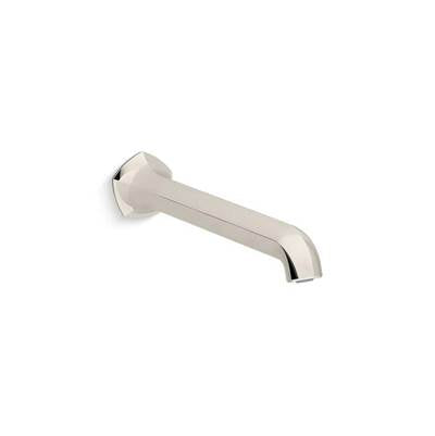 Kohler K-27115-SN - Occasione Wall-Mount 12'' Bath Spout With Straight Design