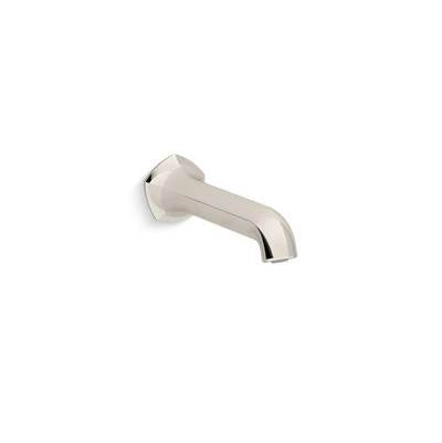 Kohler K-27024-SN - Occasione Wall-Mount 8'' Bath Spout With Straight Design