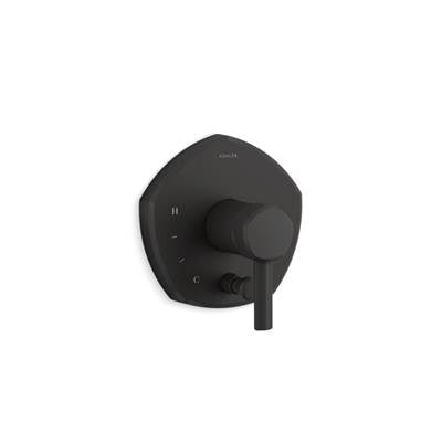 Kohler K-T27044-4-BL - Occasione Rite-Temp Shower Valve Trim With Diverter And Lever Handle