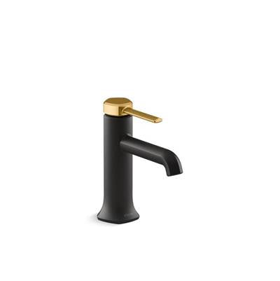 Kohler K-27000-4K-BMB - Occasione Single-Handle Bathroom Sink Faucet, 1.0 Gpm