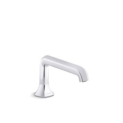 Kohler K-27017-CP - Occasione Deck-Mount Bath Spout With Straight Design