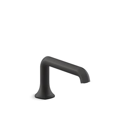 Kohler K-27017-BL - Occasione Deck-Mount Bath Spout With Straight Design