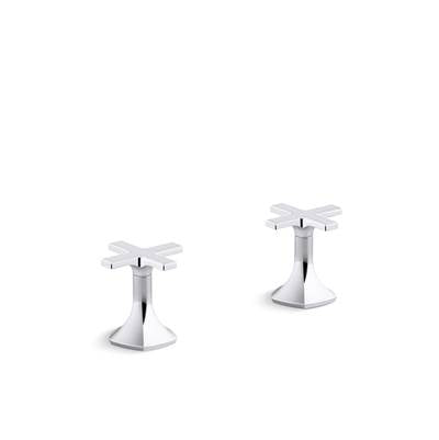 Kohler K-27018-3-CP - Occasione Deck-Mount Cross Bath Faucet Handles