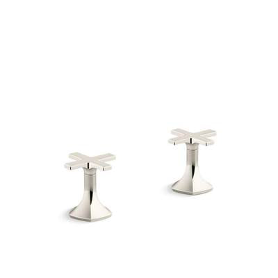 Kohler K-27018-3-SN - Occasione Deck-Mount Cross Bath Faucet Handles