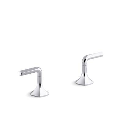 Kohler K-27018-4-CP - Occasione Deck-Mount Lever Bath Faucet Handles