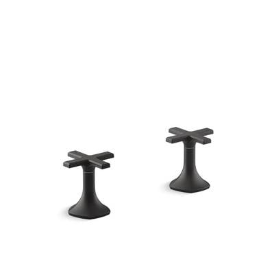 Kohler K-27018-3-BL - Occasione Deck-Mount Cross Bath Faucet Handles