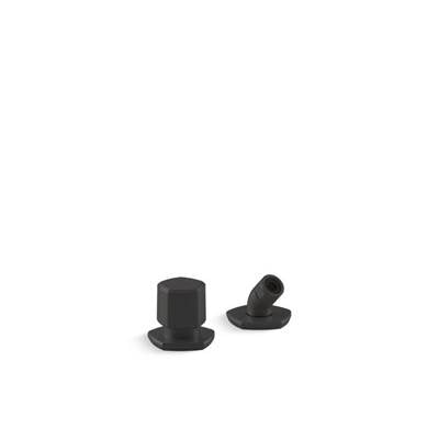 Kohler K-27022-BL - Occasione Deck-Mount Handshower Holder And Two-Way Diverter Valve