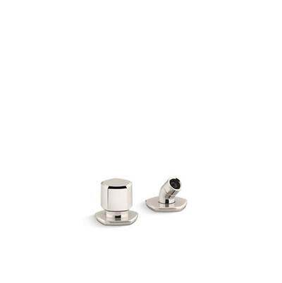 Kohler K-27022-SN - Occasione Deck-Mount Handshower Holder And Two-Way Diverter Valve