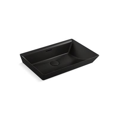 Kohler K-21060-HB1 - Brazne 23'' Rectangular Semi-Recessed Vessel Bathroom Sink