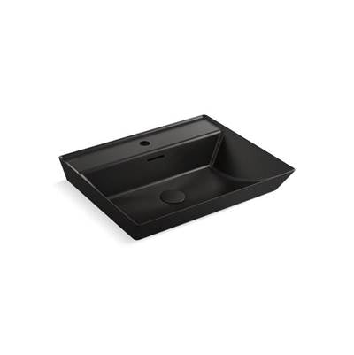 Kohler K-21059-1-HB1 - Brazne 23'' Rectangular Semi-Recessed Vessel Bathroom Sink