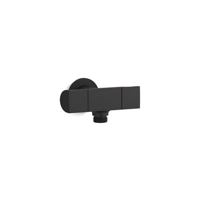 Kohler K-98355-BL - Exhale Wall-Mount Handshower Holder With Supply Elbow And Volume Control