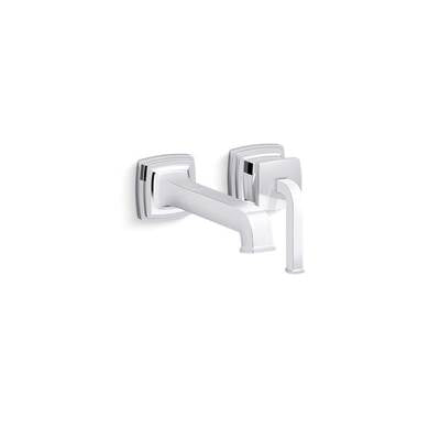 Kohler K-26431-4-CP - Riff Wall-Mount Single-Handle Bathroom Sink Faucet, 1.2 Gpm