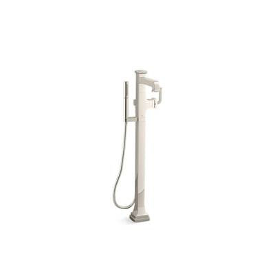Kohler K-T27408-4-SN - Riff Floor-Mount Bath Filler Trim