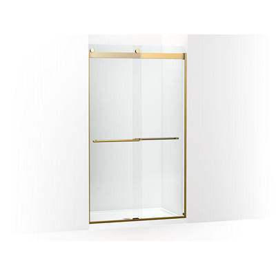 Kohler K-702428-L-2MB - Levity Plus Frameless Sliding Shower Door, 81-5/8'' H X 44-5/8 - 47-5/8'' W, With 3/8''-Thick Crystal Clear Glass