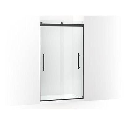Kohler K-702427-L-BL - Levity Plus Frameless Sliding Shower Door, 81-5/8'' H X 44-5/8 - 47-5/8'' W, With 3/8''-Thick Crystal Clear Glass