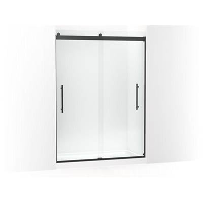 Kohler K-702429-L-BL - Levity Plus Frameless Sliding Shower Door, 81-5/8'' H X 56-5/8 - 59-5/8'' W, With 3/8''-Thick Crystal Clear Glass