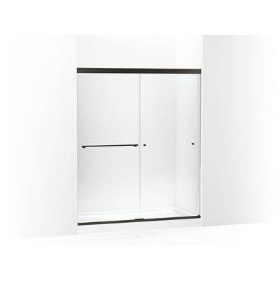 Kohler K-707201-L-ABZ - Revel Sliding Shower Door, 70'' H X 56-5/8 - 59-5/8'' W, With 5/16'' Thick Crystal Clear Glass