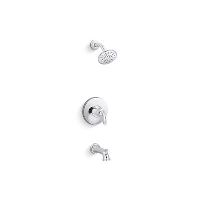 Kohler K-TS27381-4G-CP - Bellera Rite-Temp Pressure-Balancing Bath And Shower Faucet Trim Set, 1.75 Gpm