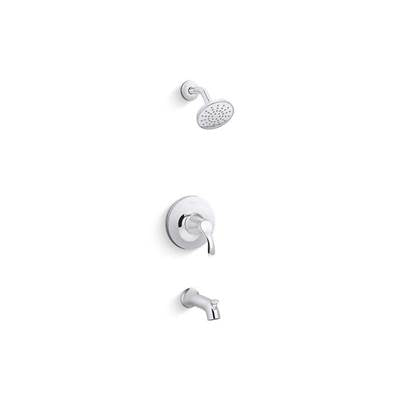 Kohler K-TS27391-4G-CP - Simplice Rite-Temp Bath And Shower Trim Kit, 1.75 Gpm