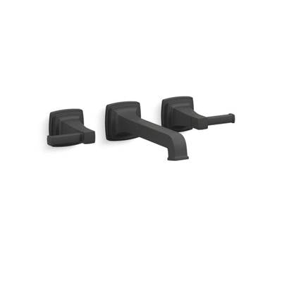 Kohler K-T26432-4-BL - Riff Wall-Mount Bathroom Sink Faucet Trim, 1.2 Gpm