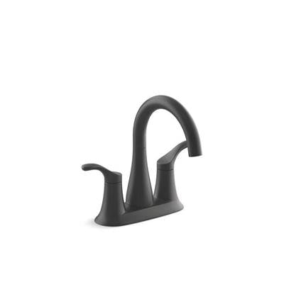 Kohler K-27388-4K-BL - Simplice Centerset Bathroom Sink Faucet, 1.0 Gpm