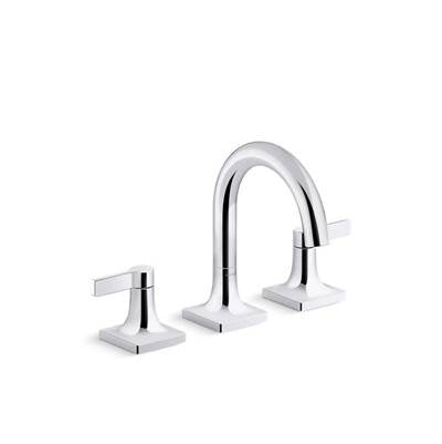 Kohler K-28125-4-CP - Venza Widespread Bathroom Sink Faucet, 1.2 Gpm