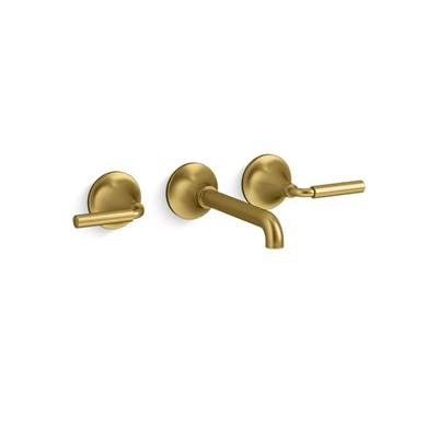 Kohler K-T26439-4-2MB - Tonee Wall-Mount Bathroom Sink Faucet Trim