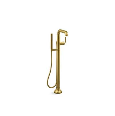 Kohler K-T27424-4-2MB - Tonee Floor-Mount Bath Filler Trim With Handshower