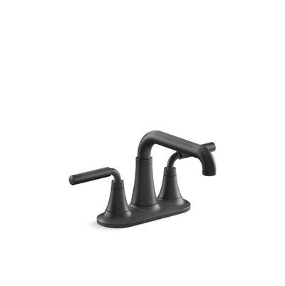 Kohler K-27414-4-BL - Tonee Centerset Bathroom Sink Faucet, 1.2 Gpm