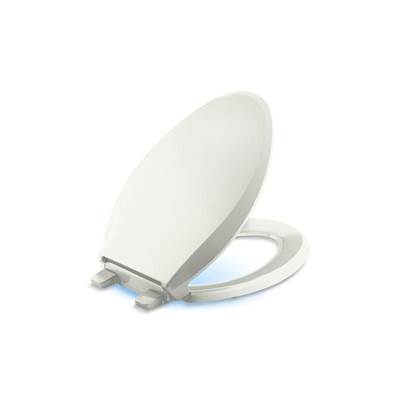 Kohler K-75796-RL-NY - Cachet Nightlight Readylatch Quiet-Closee Elongated Toilet Seat