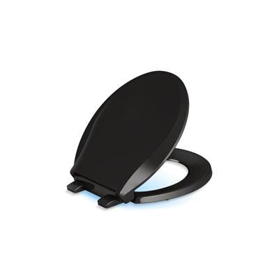 Kohler K-75758-RL-7 - Cachet Nightlight Readylatch Quiet-Closee Round-Front Toilet Seat