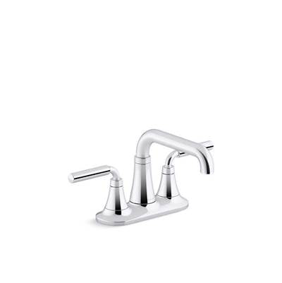 Kohler K-27414-4-CP - Tonee Centerset Bathroom Sink Faucet, 1.2 Gpm