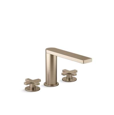 Kohler K-73081-3-BV - Composed Deck-Mount Bath Faucet With Lever Handles