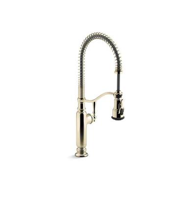 Kohler K-77515-AF - Tournant Semi-Professional Kitchen Sink Faucet With Three-Function Sprayhead