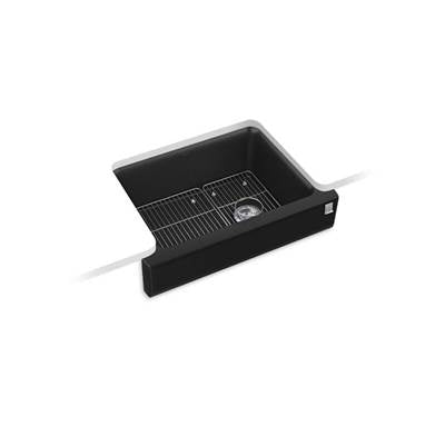 Kohler K-25785-CM1 - Cairn 29-3/4'' Undermount Single-Bowl Farmhouse Kitchen Sink With Short Apron