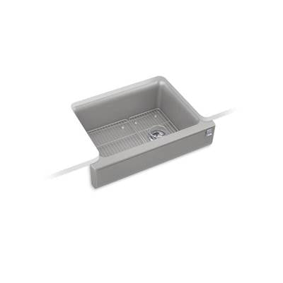 Kohler K-25785-CM4 - Cairn 29-3/4'' Undermount Single-Bowl Farmhouse Kitchen Sink With Short Apron