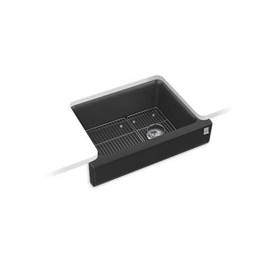 Kohler K-25785-CM7 - Cairn 29-3/4'' Undermount Single-Bowl Farmhouse Kitchen Sink With Short Apron