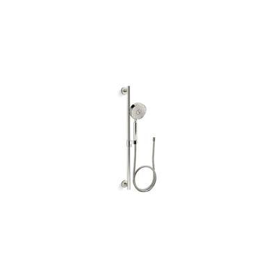 Kohler K-22178-G-SN - Purist 1.75 Gpm Multifunction Handshower Kit With Katalyst Air-Induction Technology