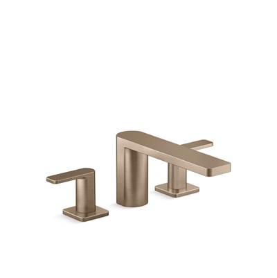 Kohler K-27121-4-BV - Parallel Deck-Mount Bath Faucet